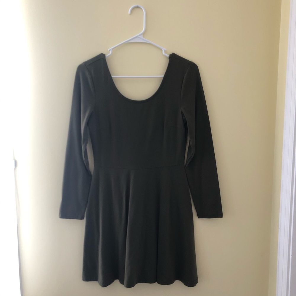 Charlotte Russe Olive Green Dress